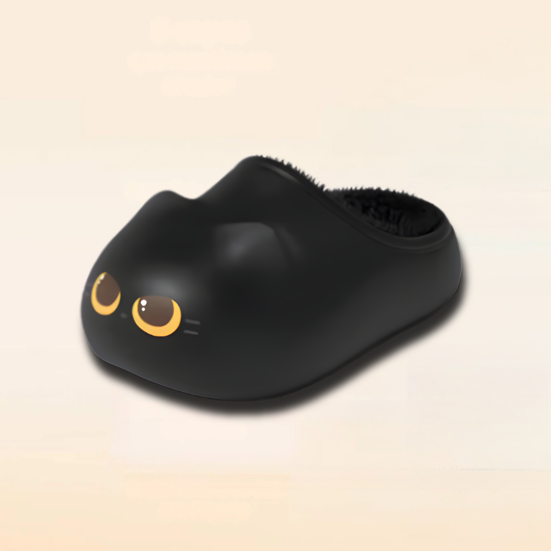 Pantuflas Huellas de Gatito