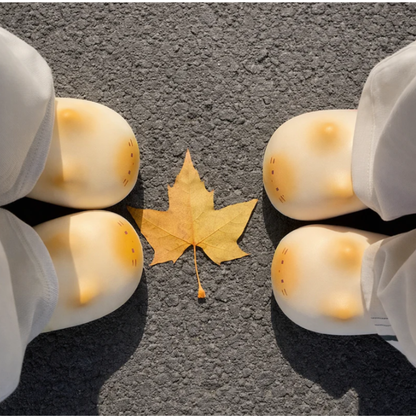 Pantuflas Huellas de Gatito