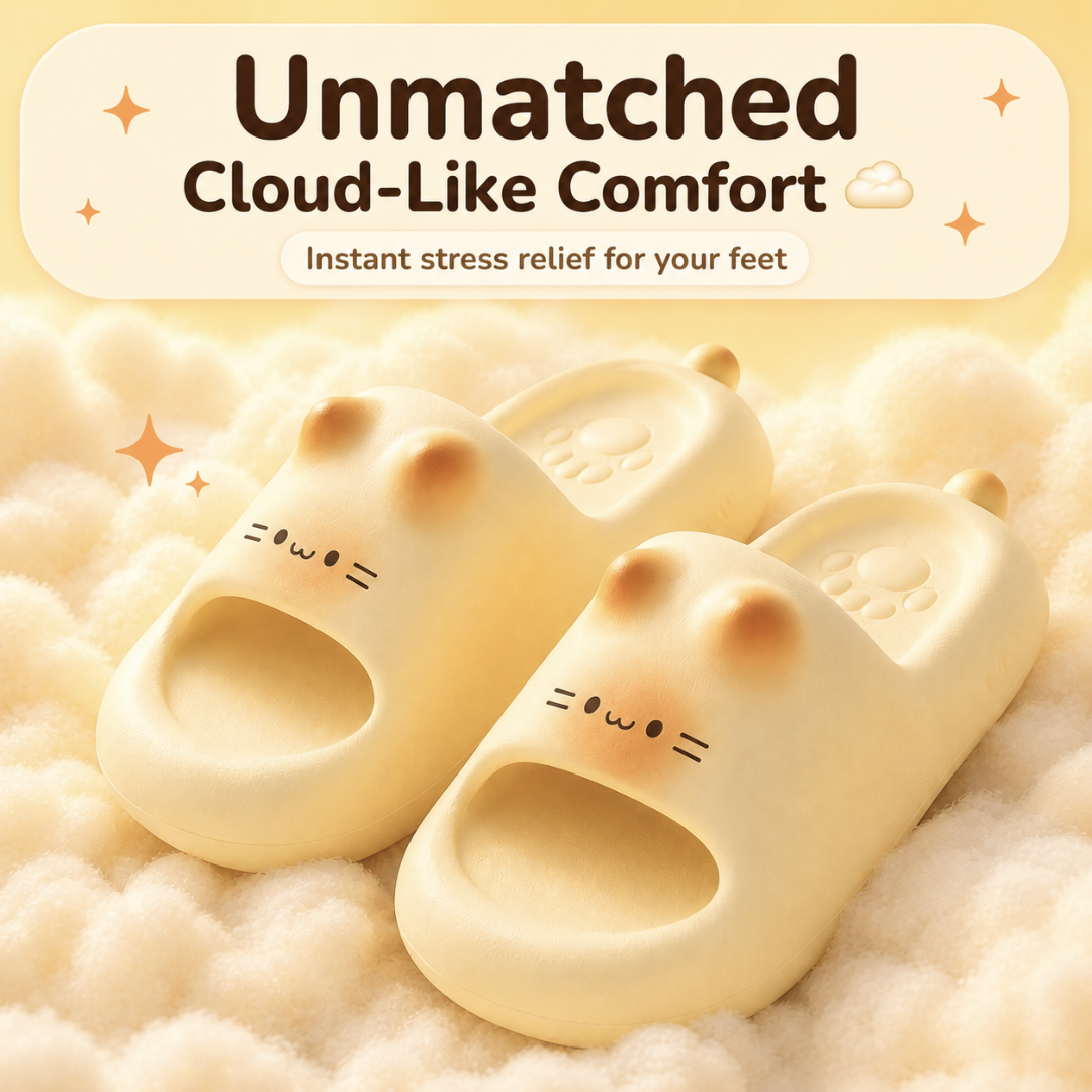 Paw Print Slippers
