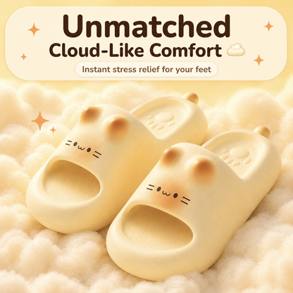 Paw Print Slippers