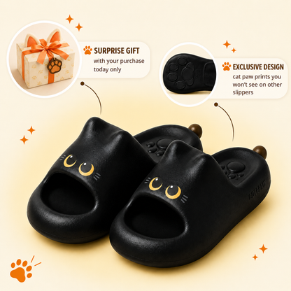 Paw Print Slippers