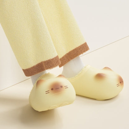 Pantuflas Huellas de Gatito