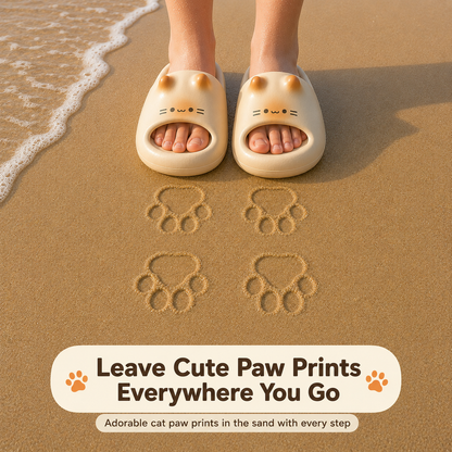 Paw Print Slippers