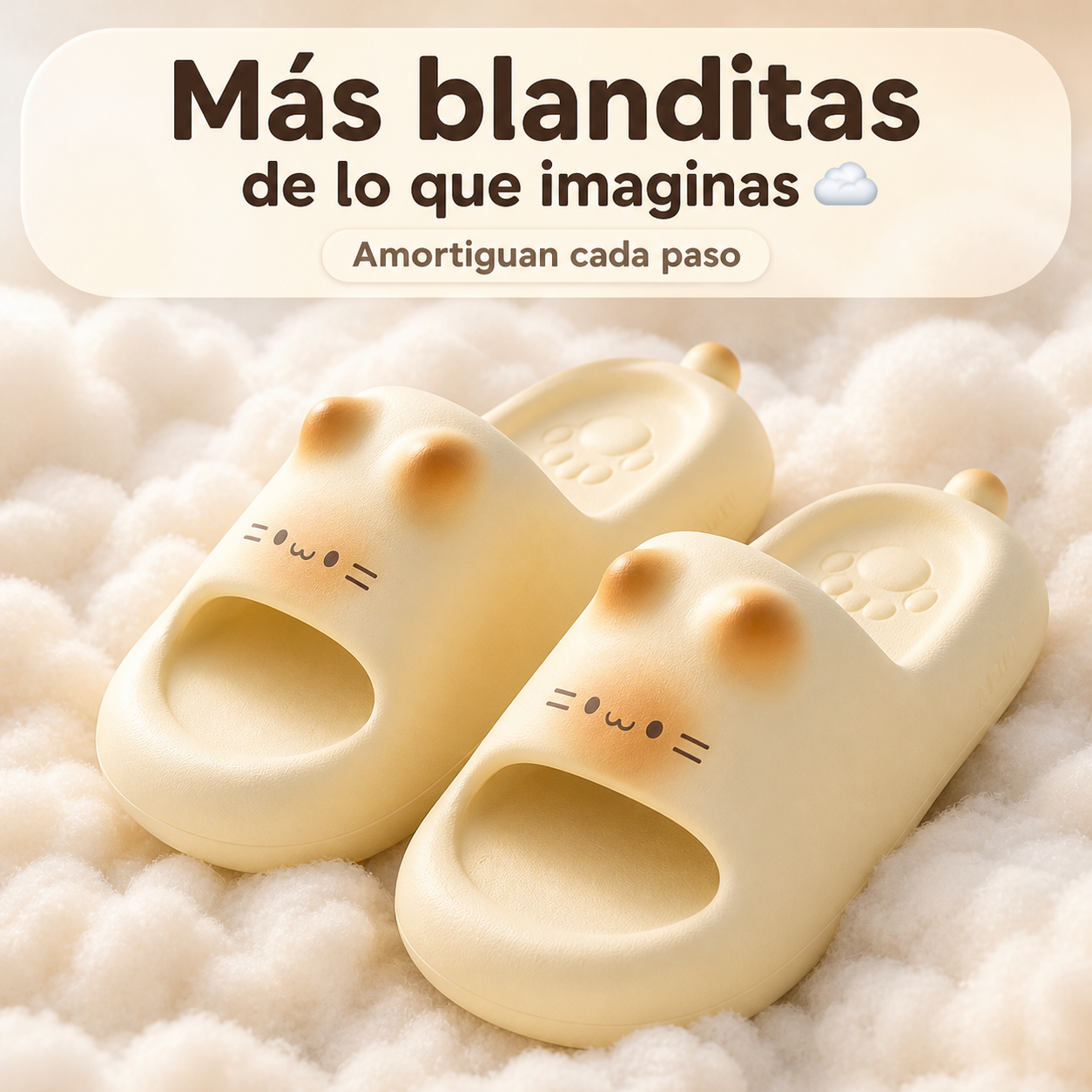 Chanclas Gatito