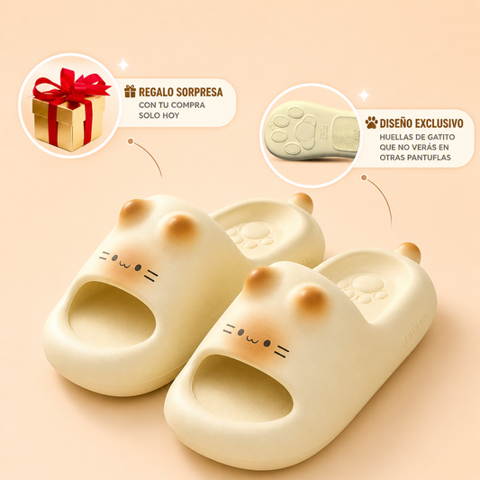 Chanclas Gatito