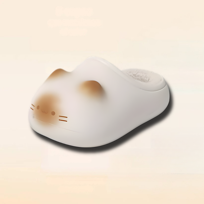 Pantuflas Huellas de Gatito